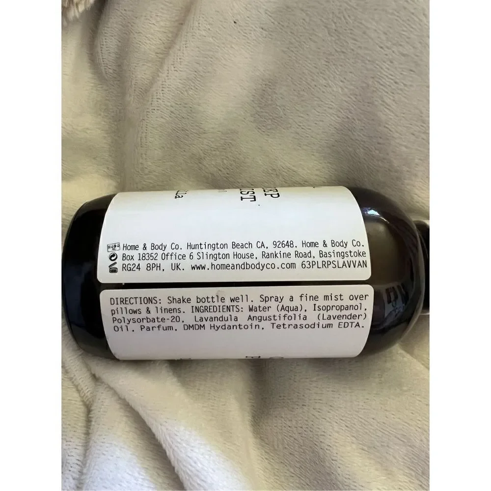 Home & Body Co Calm Sleep Pillow Mist Lavender Vanilla